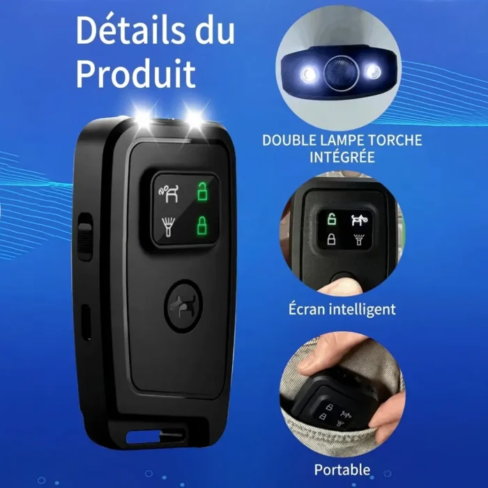 Répulsif pour chiens Ultrasons intelligent