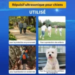 Répulsif pour chiens Ultrasons intelligent