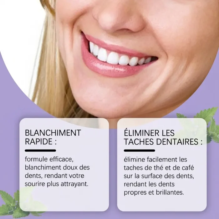 Bandes Blanchissantes pour les dents