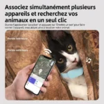 Collier Traceur pour Animaux de Compagnie - suivi temps réel pour Apple