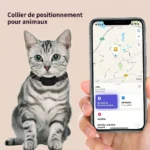 Collier Traceur pour Animaux de Compagnie - suivi temps réel pour Apple