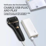 Kit de pédicure professionnel soins des pieds rechargeable USB