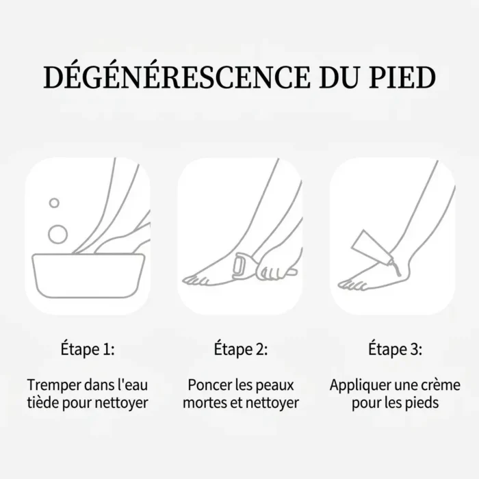 Kit de pédicure professionnel soins des pieds rechargeable USB