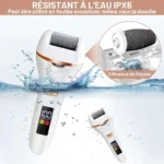 Kit de pédicure professionnel soins des pieds rechargeable USB