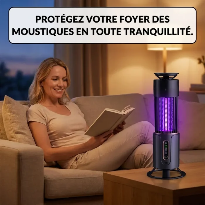 Lampe UV anti moustique USB répulsif insectes