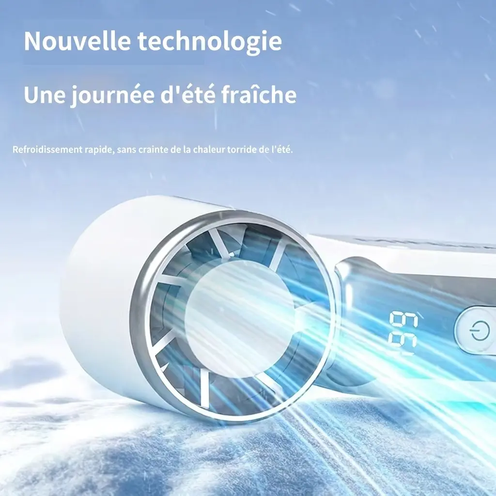 Mini Ventilateur de poche puissant USB rechargeable