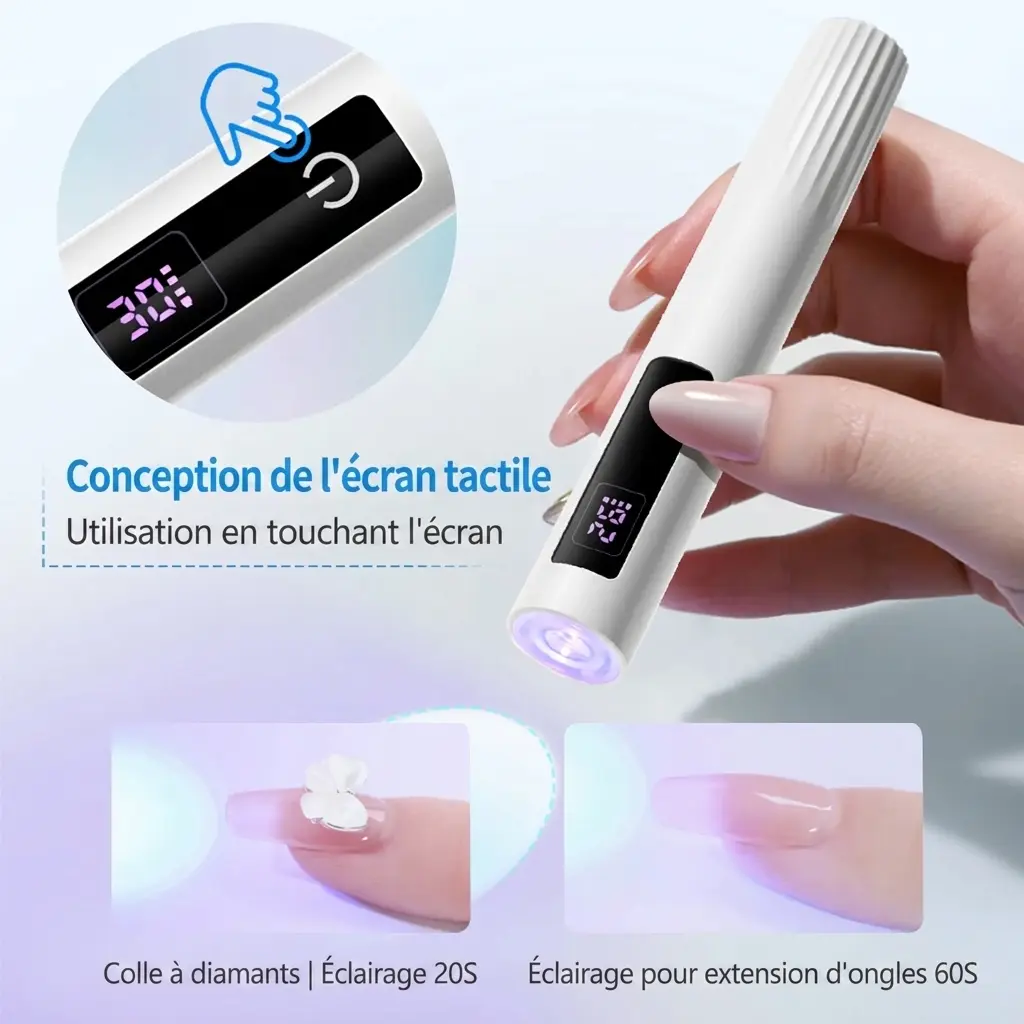 Lampe UV de séchage pour Ongles de poche rechargeable USB