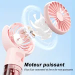 Ventilateur Portable Brumisateur USB vaporisateur d'eau