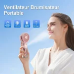 Ventilateur Portable Brumisateur USB vaporisateur d'eau