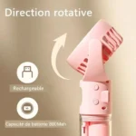 Ventilateur Portable Brumisateur USB vaporisateur d'eau