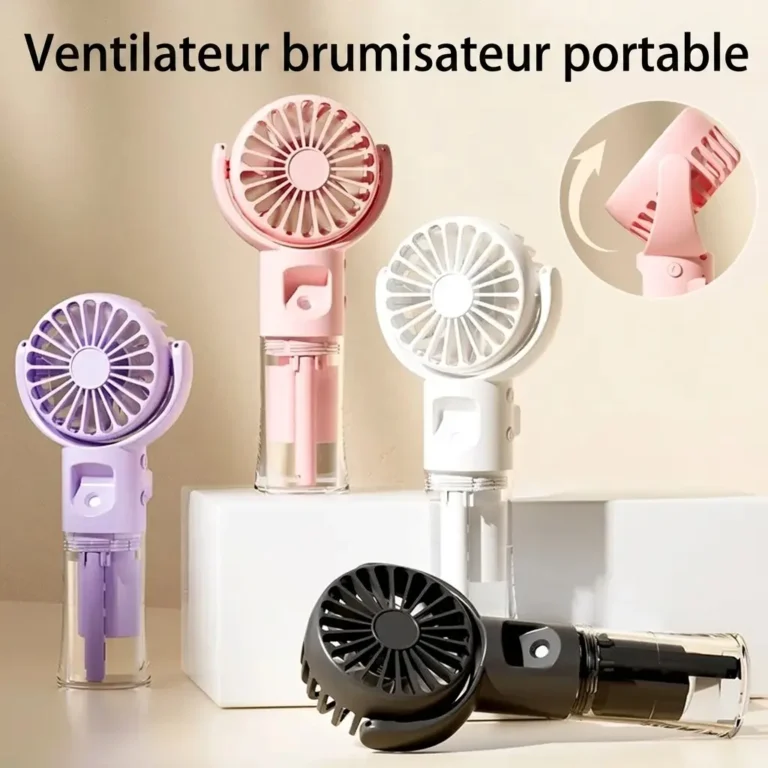 Ventilateur Portable Brumisateur USB vaporisateur d'eau