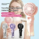 Ventilateur Portable Brumisateur USB vaporisateur d'eau