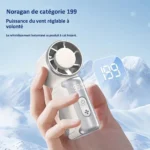 Mini Ventilateur de poche puissant USB rechargeable