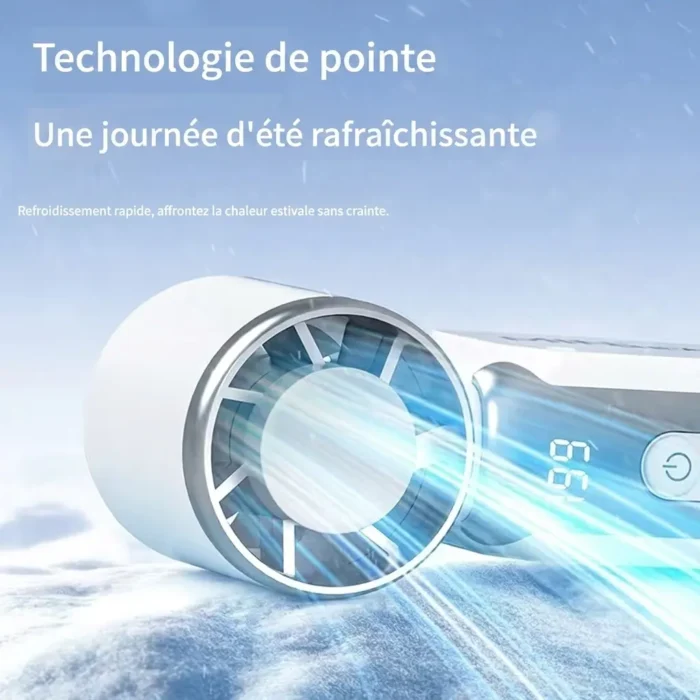 Mini Ventilateur de poche puissant USB rechargeable