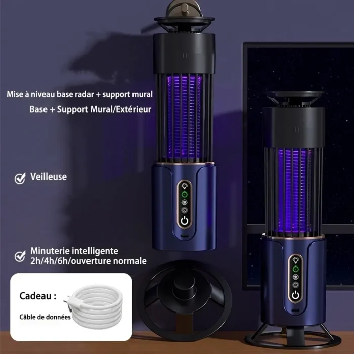 Lampe UV anti moustique USB répulsif insectes