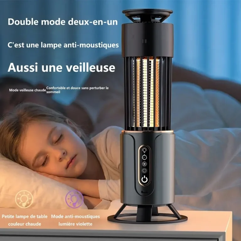 Lampe UV anti moustique USB répulsif insectes