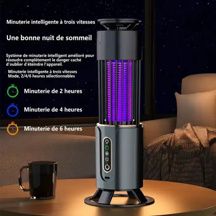 Lampe UV anti moustique USB répulsif insectes