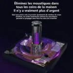 Lampe UV anti moustique USB répulsif insectes