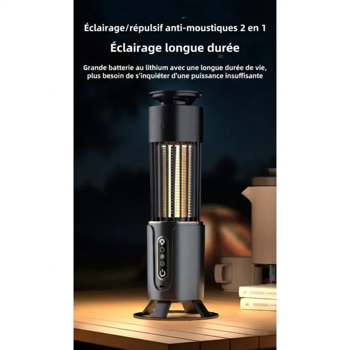 Lampe UV anti moustique USB répulsif insectes