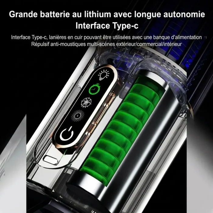 Lampe UV anti moustique USB répulsif insectes
