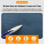 Sac à dos de randonnée imperméable 65L avec housse de pluie