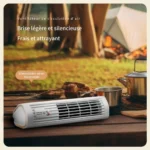 Ventilateur Tour Portable rechargeable USB silencieux