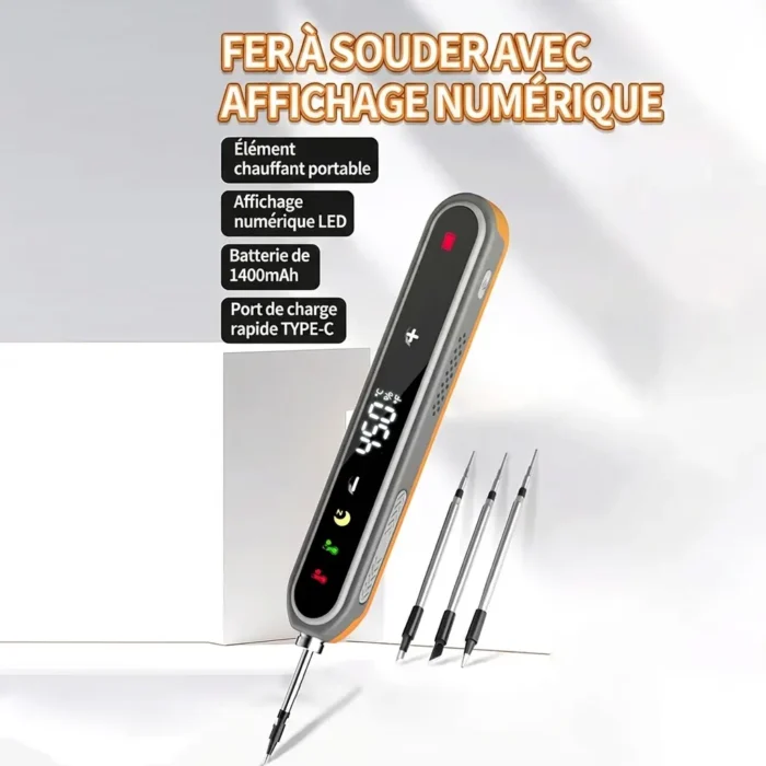 Kit de Fer a Souder numérique USB-C intelligent