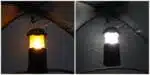 Lanterne De Camping 3-en-1 - Lampe De Poche LED Effet Flamme