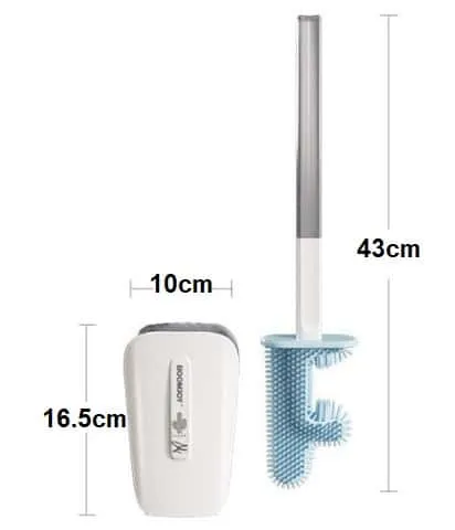 Brosse De Toilette En Silicone