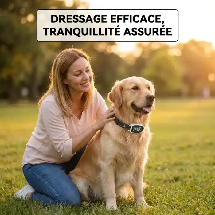 Collier Anti Aboiement Intelligent Autonome