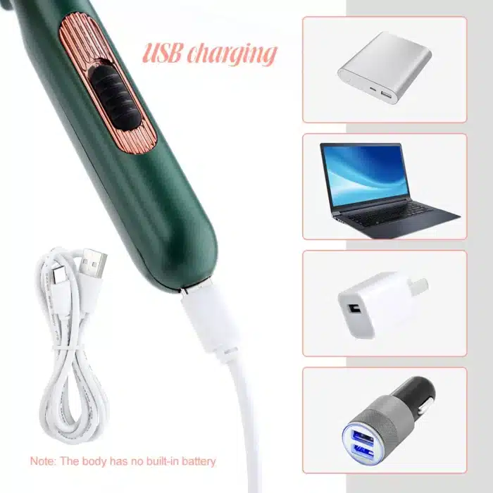 Peigne chauffant portable – Peigne électrique USB lisseur