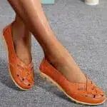 Ballerines En Cuir Confortables