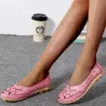 Ballerines En Cuir Confortables