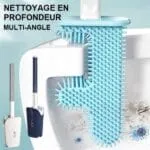 Brosse De Toilette En Silicone