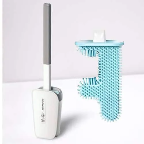 Brosse De Toilette En Silicone