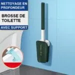Brosse De Toilette En Silicone