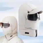 Cagoule Hiver 4-en-1 - Bonnet, Masque et Lunettes Intégrés