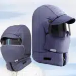 Cagoule Hiver 4-en-1 - Bonnet, Masque et Lunettes Intégrés