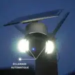 Caméra De Surveillance Extérieure Sans Fil Solaire