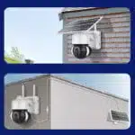 Caméra De Surveillance Extérieure Sans Fil Solaire