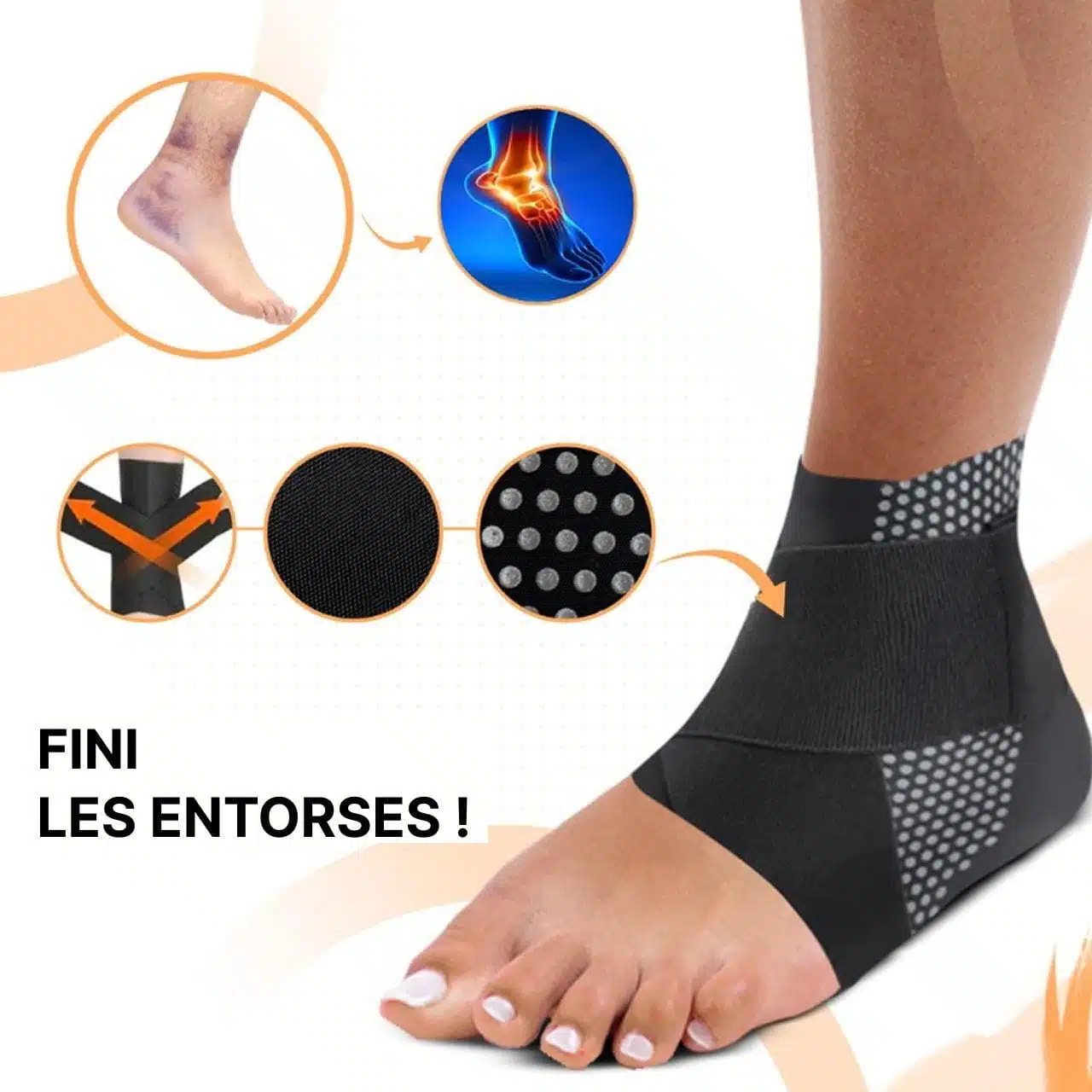 Chevillère Sport Avec Maintien Renforcé