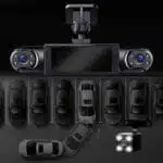 Dashcam Voiture 360° - Caméra Embarquée Avant Et Arrière