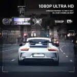 Dashcam Voiture 360° - Caméra Embarquée Avant Et Arrière