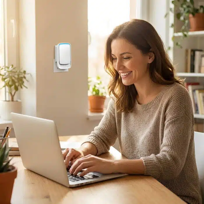 Purificateur D'Air Ioniseur Portable Sans Filtre