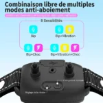 Collier Anti Aboiement Intelligent Autonome