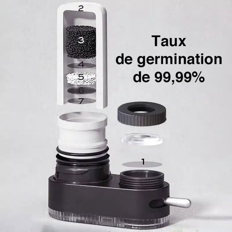 Filtre à Eau Pour Robinet - Purificateur Au Goût Agréable