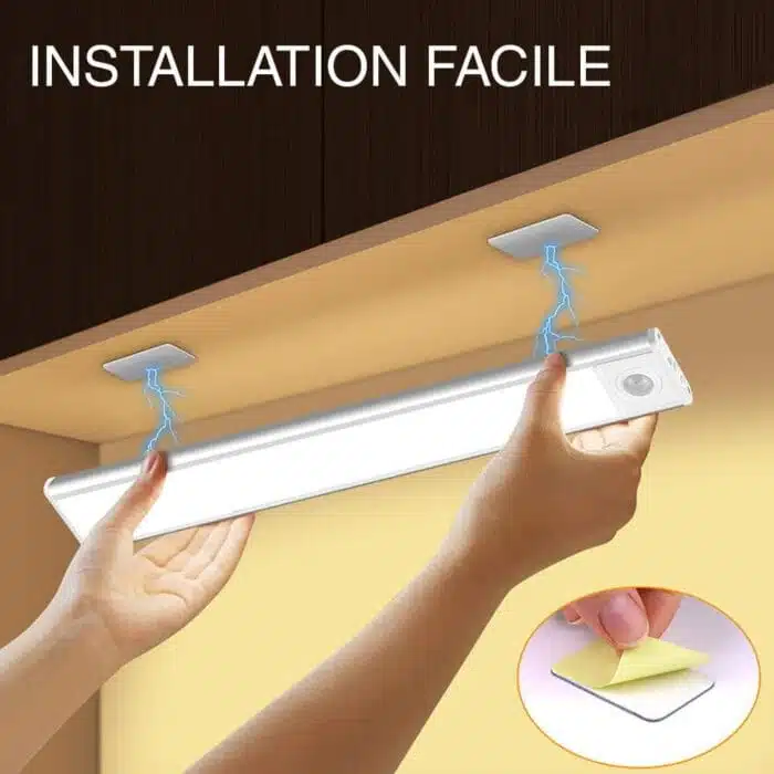 Lampe LED Sans Fil Avec Détecteur De Mouvement