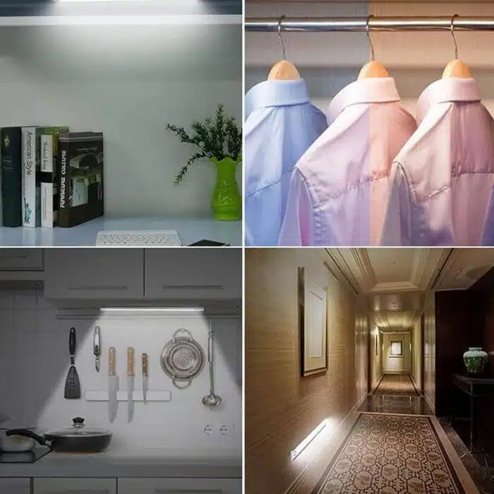 Lampe LED Sans Fil Avec Détecteur De Mouvement
