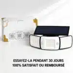 Lampe Solaire Extérieure Avec Détecteur De Mouvement