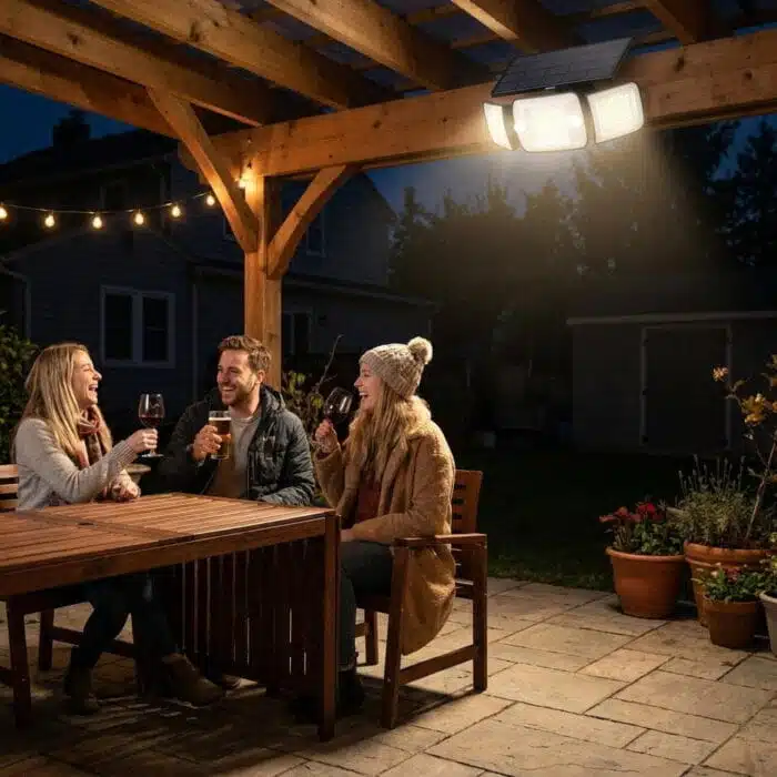Lampe Solaire Extérieure Avec Détecteur De Mouvement